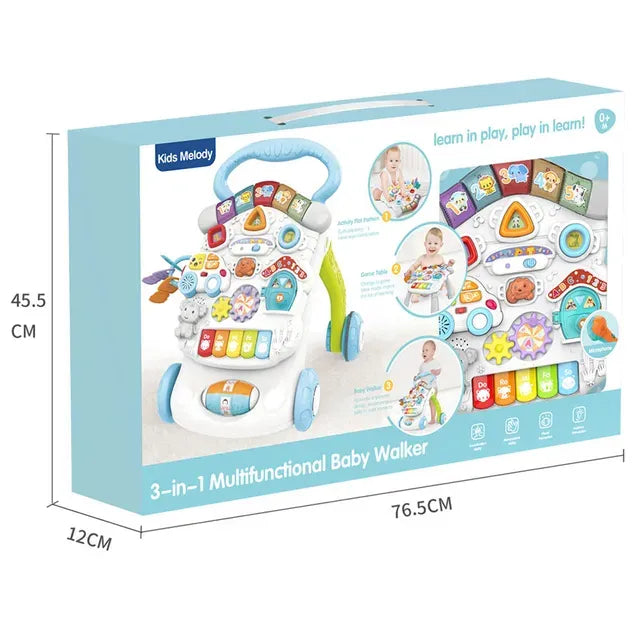 3 In 1 Multifunctional Baby Walker