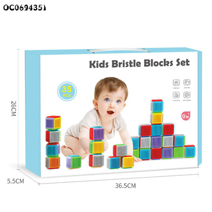 Kids Bristle Blocks Set 31 Pcs