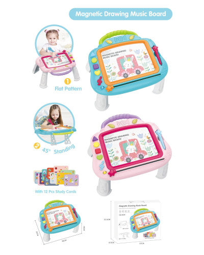 Magnetic Drawing Music Board