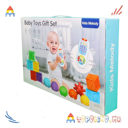 Baby Toys Gift Set with Phone