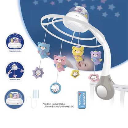 Projection &amp; Night Light Bed Bell