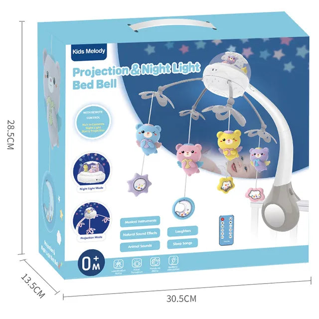Projection &amp; Night Light Bed Bell