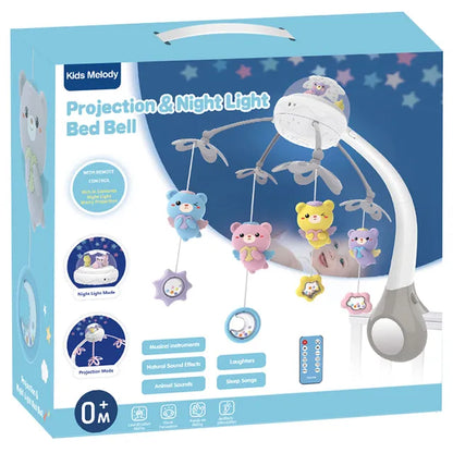 Projection &amp; Night Light Bed Bell