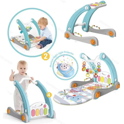 Multifunctional Stepping Walker &amp; Gym Mat