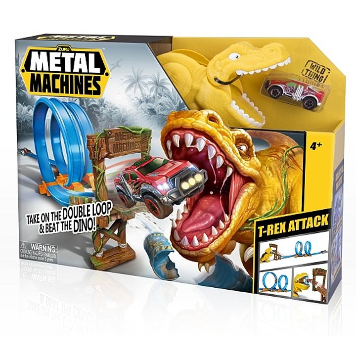 Zuru metal machines-playset-series 1 t-rex