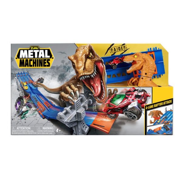 Zuru metal machines-playset-series 1 4-lane madness