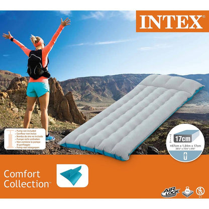Intex Inflatable Fabric Camping Air Bed