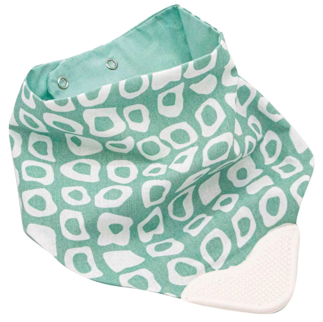 Double Sided Poplin Bib W Teether