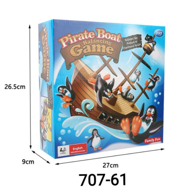 Pirate Boat Balancing Game