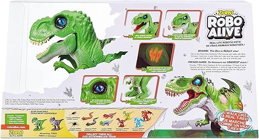 Robo Alive - Attacking T-Rex Battery-Powered Robotic Toy