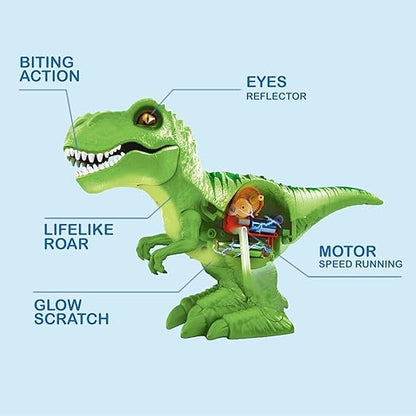Robo Alive - Attacking T-Rex Battery-Powered Robotic Toy