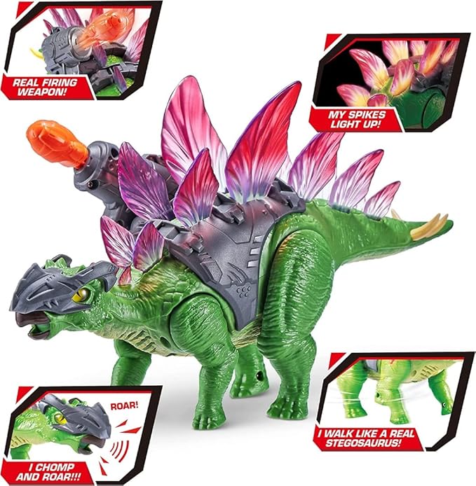 Robo Alive, Dino Wars Stegosaurus Tic Dinosaur Toy