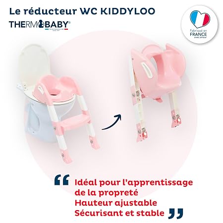 Kiddyloon Toilet Trainer Powder Pink