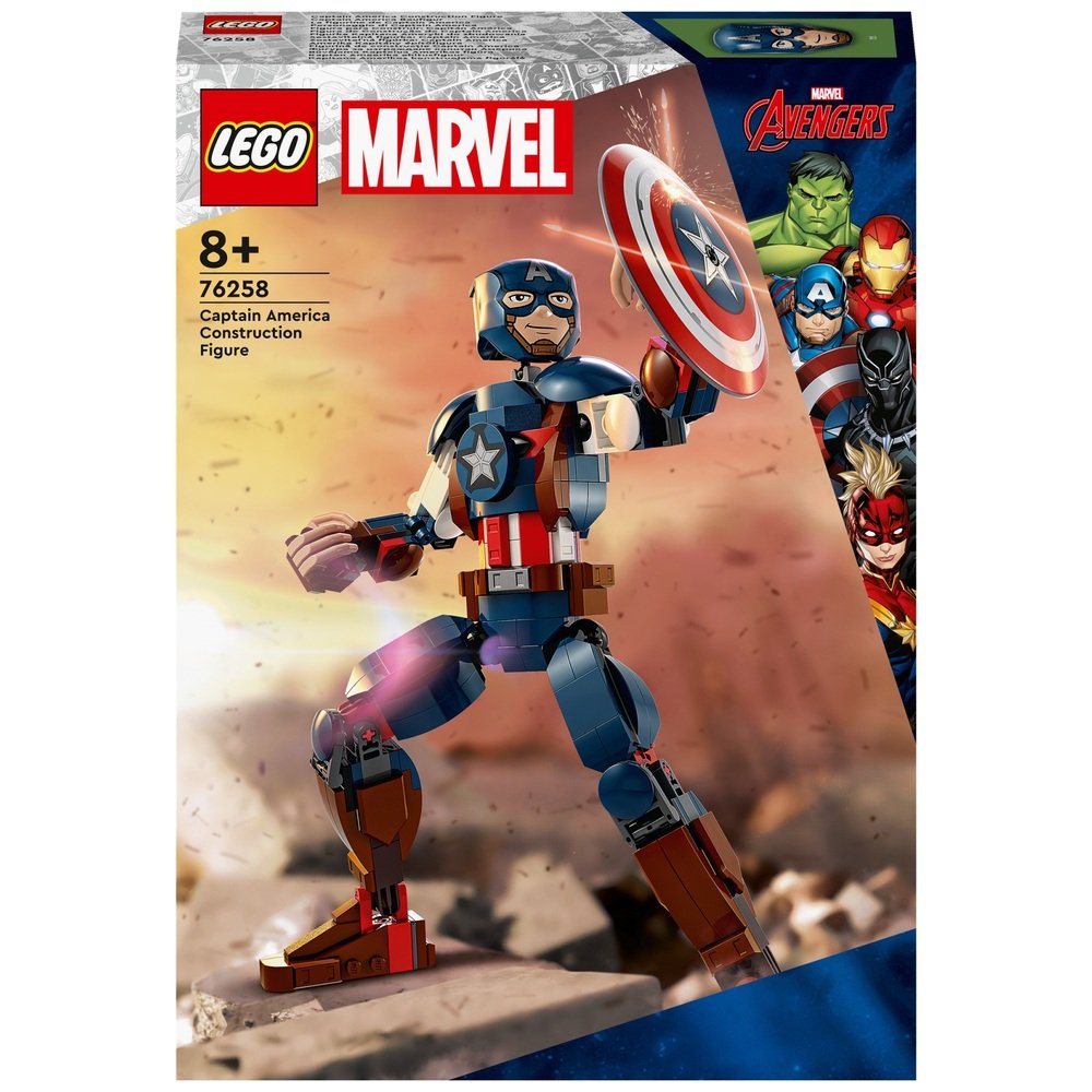 Lego Captain America Construction Figure