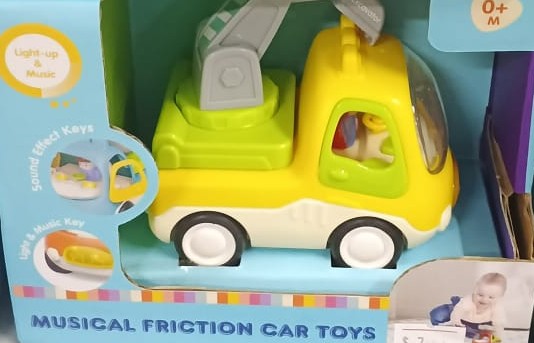 Musical Friction Car Toys