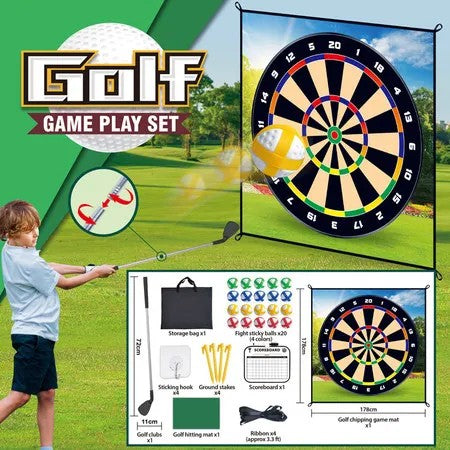 Golf Game Play Set. Chipping Game.