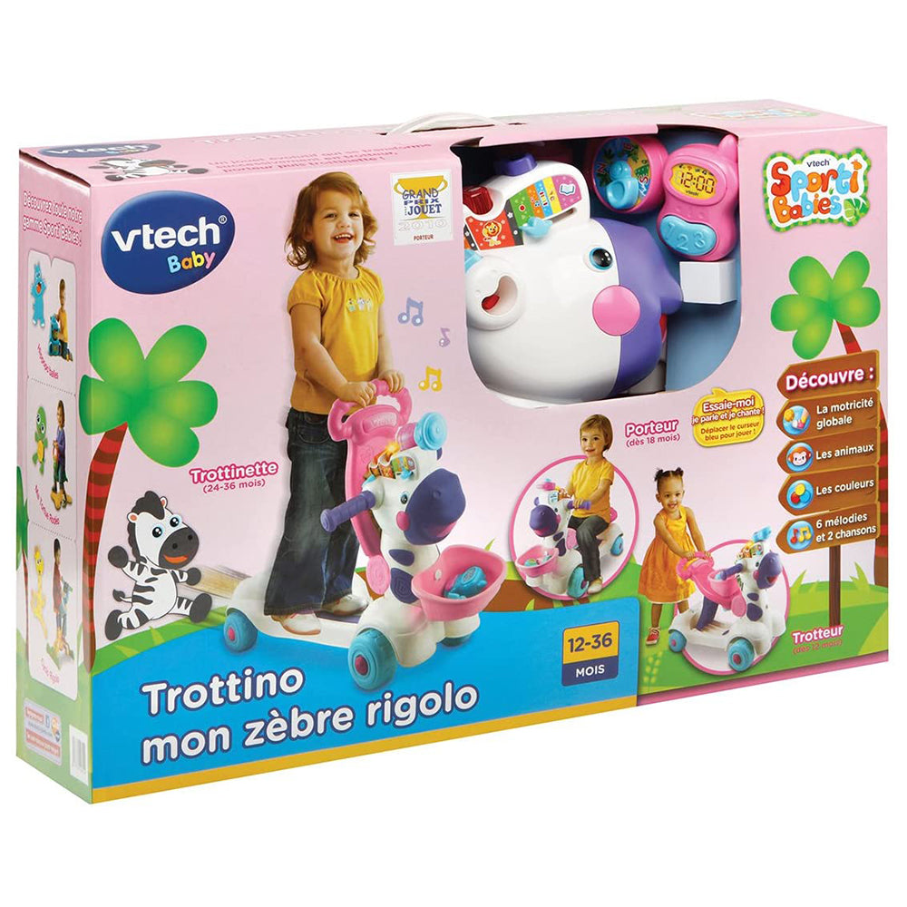 Trottino Mon Zebre Rigolo
