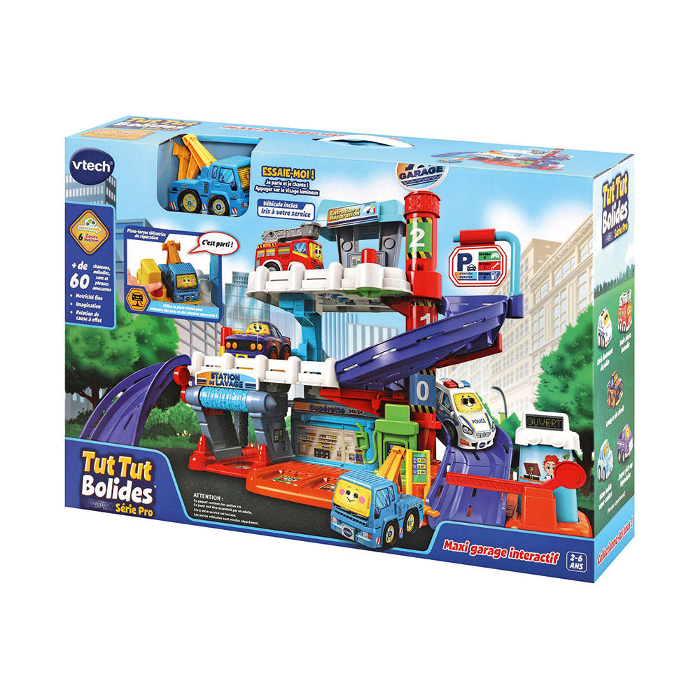 VTECH VTECH TUT TUT BOLIDES SERIE PRO - MAXI GARAGE INTERACTIF pas cher VTECH VTECH TUT TUT BOLIDES SERIE PRO - MAXI GARAGE INTERACTIF pas cher