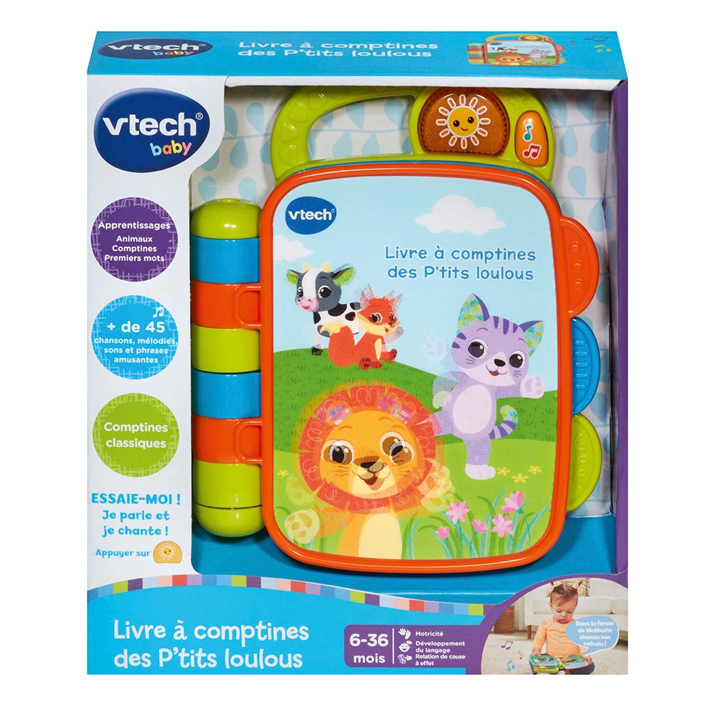 Vtech Livre A Comptines Des Ptits Loups