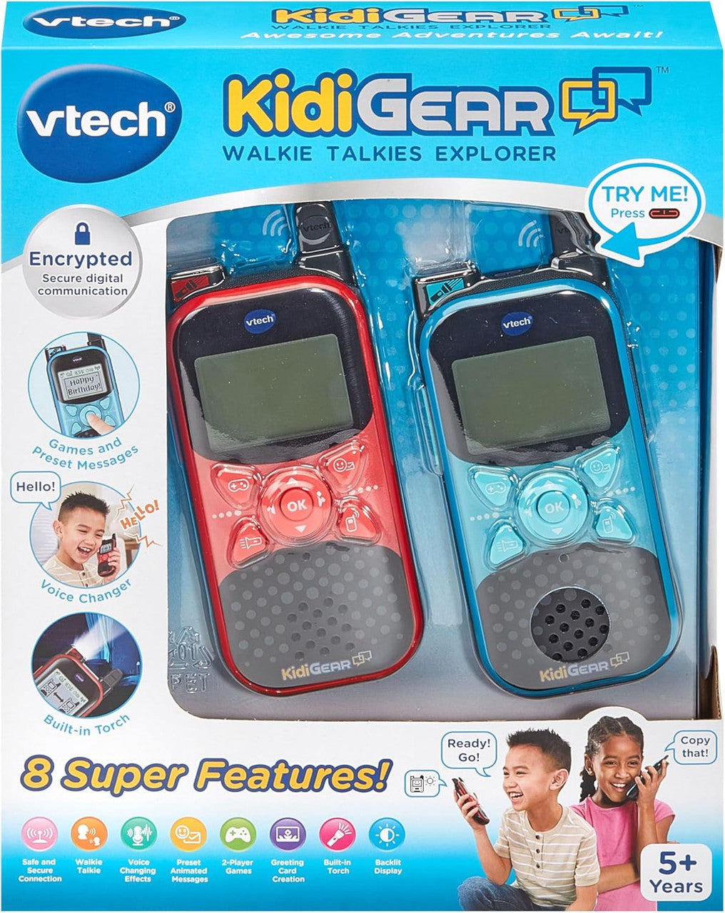 KidiGear Walkie Talkie Explorer