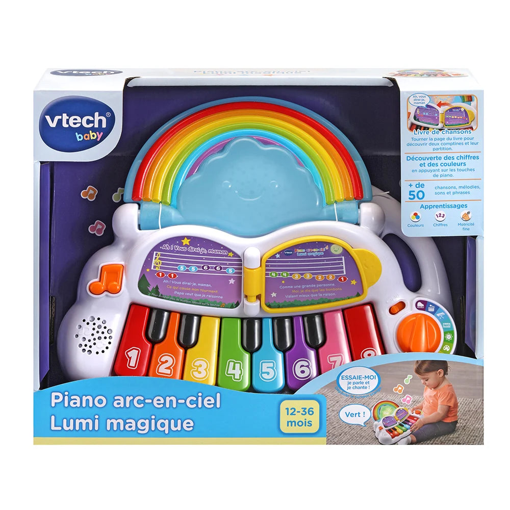 Piano Arc-En-Ciel Lumi Magique