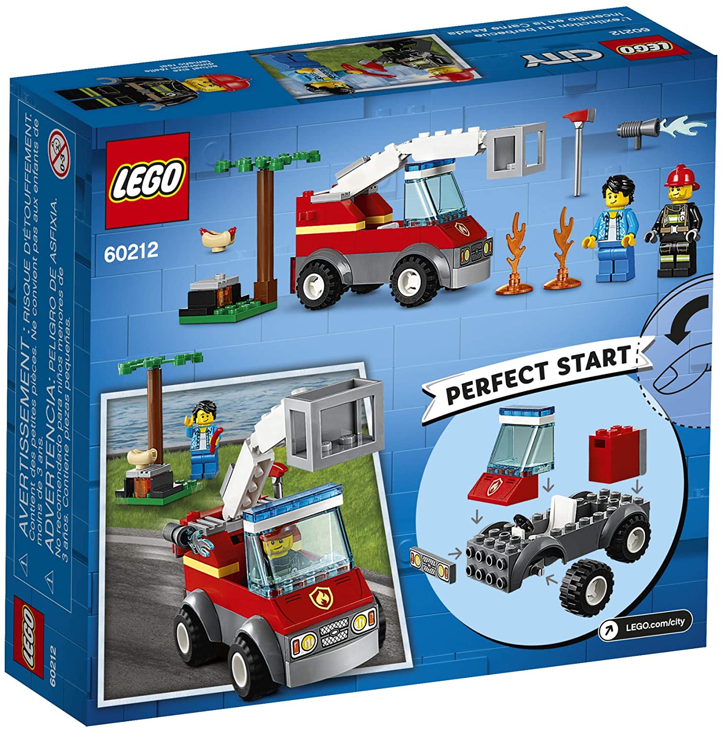 Lego city fire barbecue - 60212le