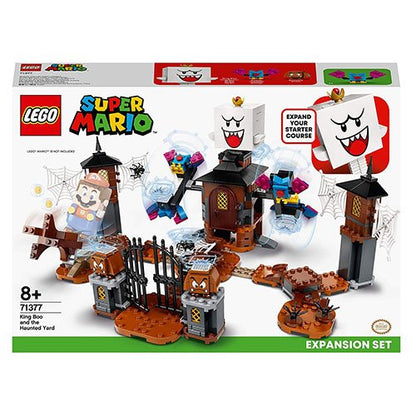 Lego king boo and the haunted yard expansion set - 71377le