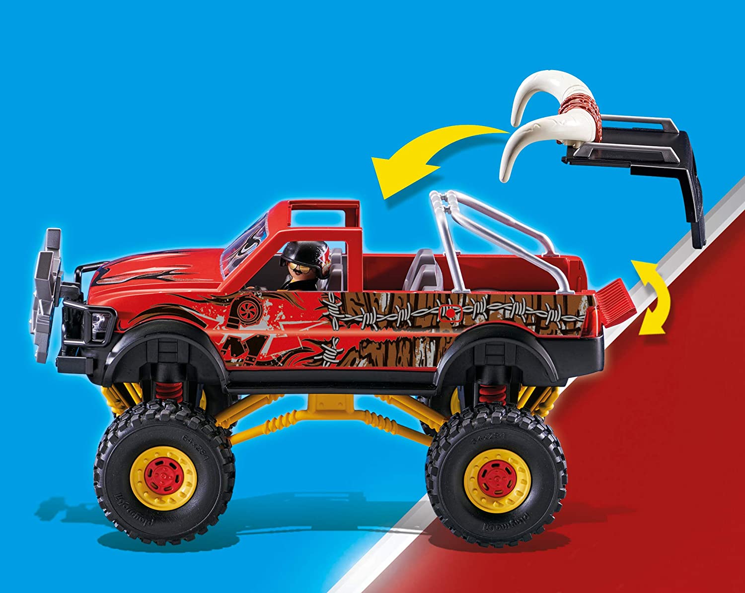 Playmobil stunt show bull monster truck - 70549