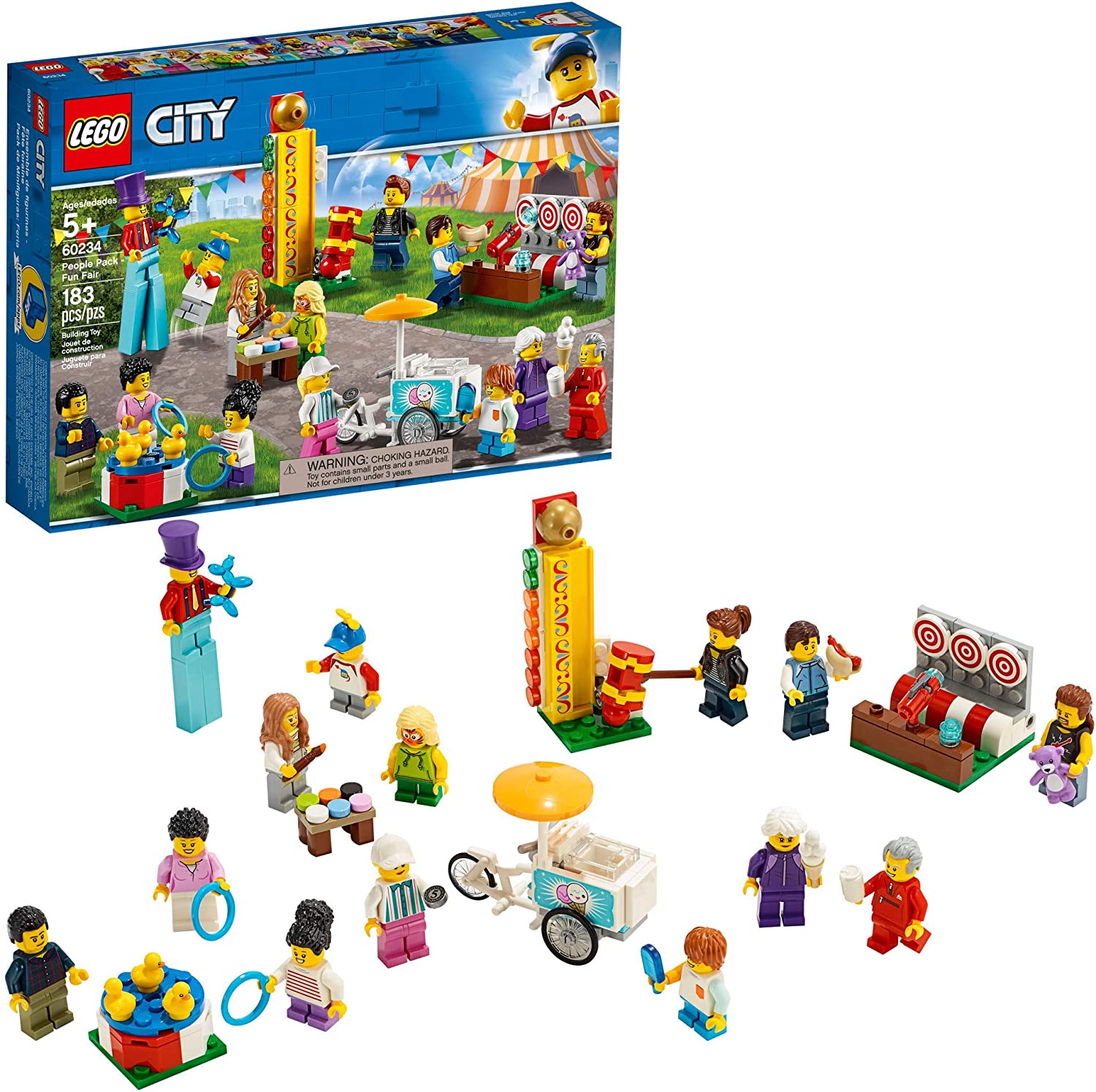 Lego city town people pack fun fair - 60234le