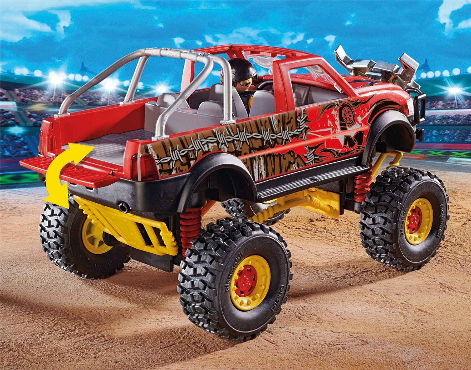 Playmobil stunt show bull monster truck - 70549