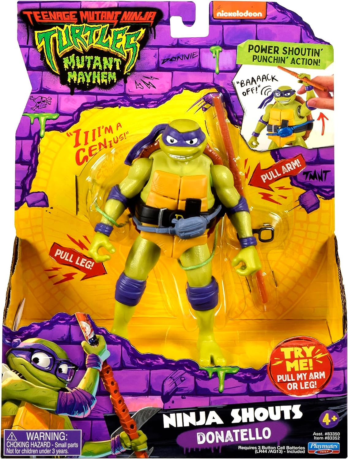 Ninja Shouts Donatello