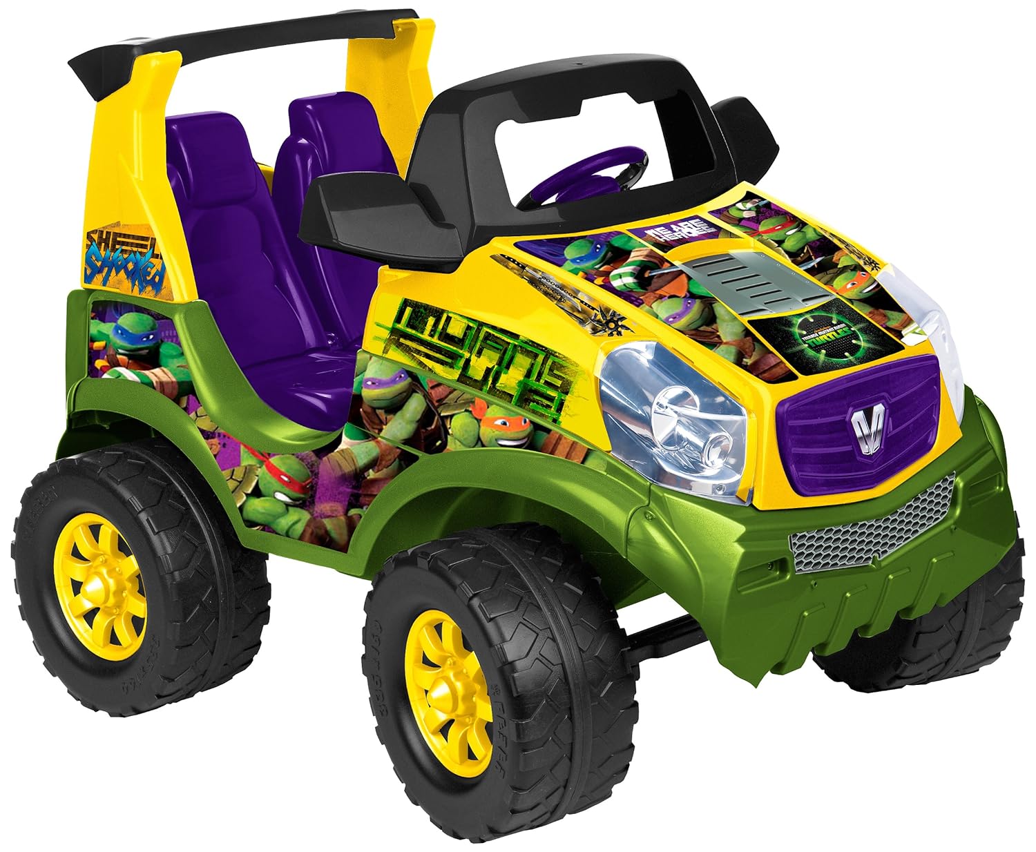 Feber Ninja Turtles Jeep 8674F