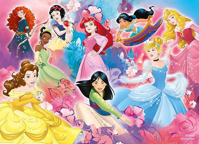 Disney Puzzle Maxi Floor 2x24 Princess