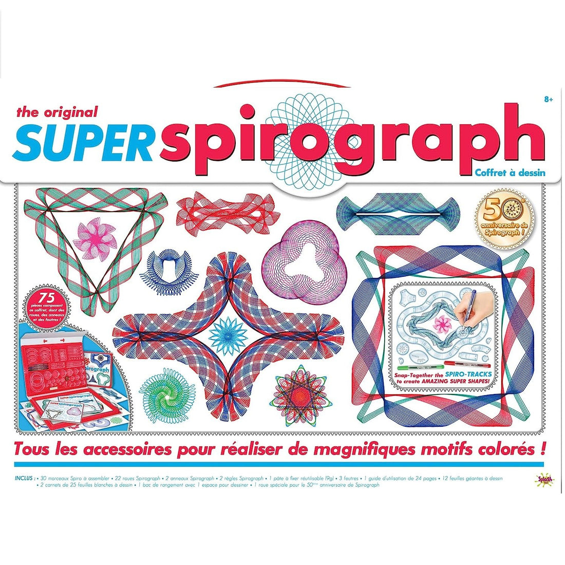 Splash spirograph super kit