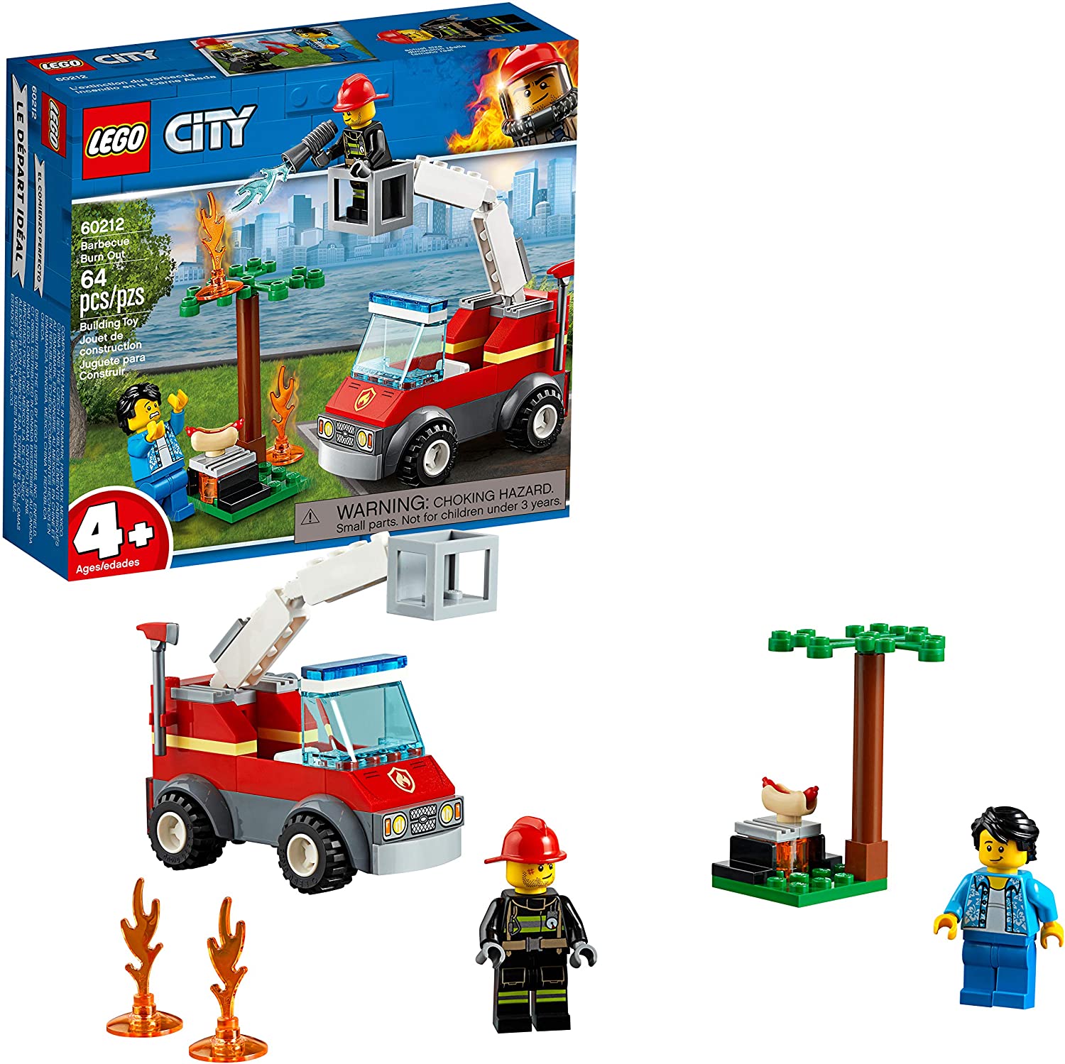 Lego city fire barbecue - 60212le