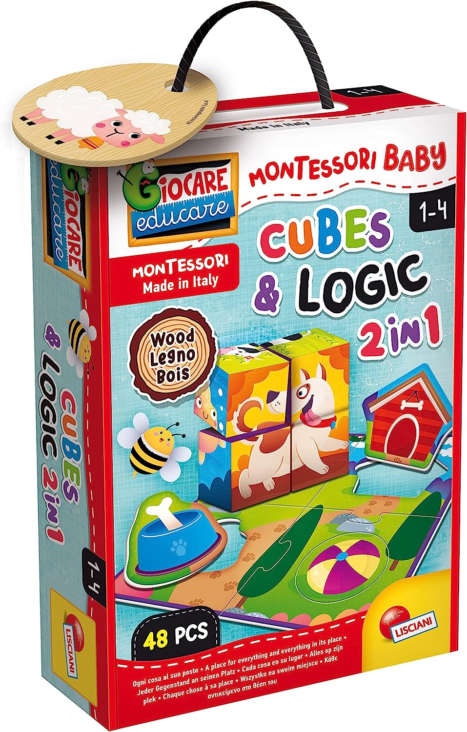 Montessori Cubes & Logic 2 in 1