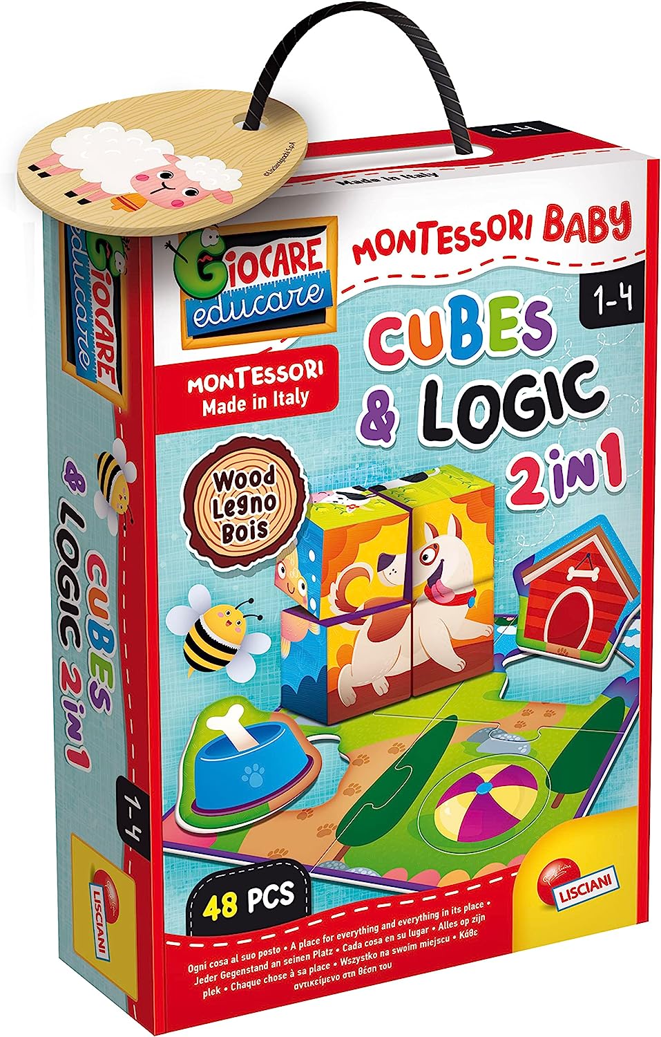 Montessori Cubes &amp; Logic 2 in 1