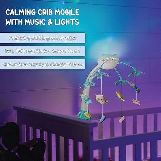 Projection and Night Light Bed Bell Blue