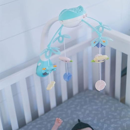 Projection and Night Light Bed Bell Blue