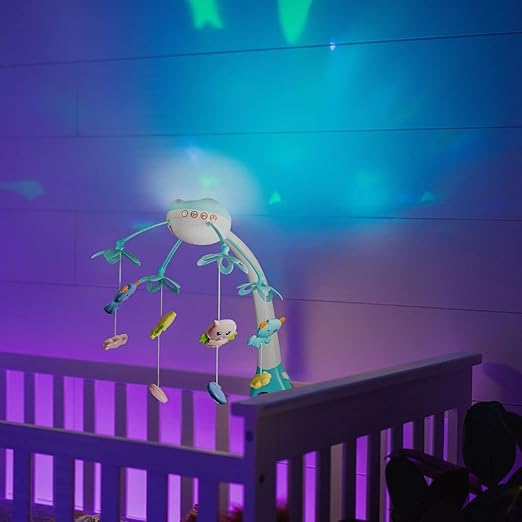 Projection and Night Light Bed Bell Blue