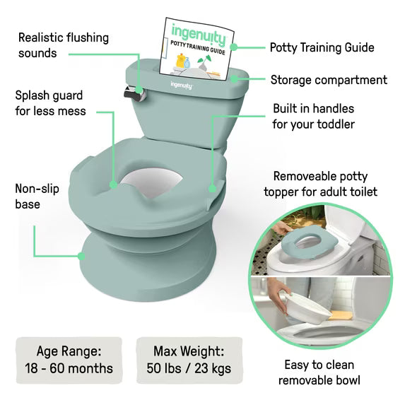 Ingenuity My Size Potty Pro Green