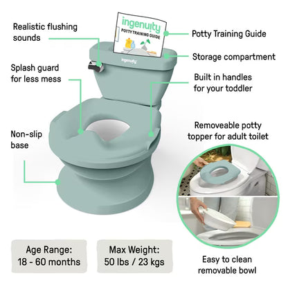Ingenuity My Size Potty Pro Green