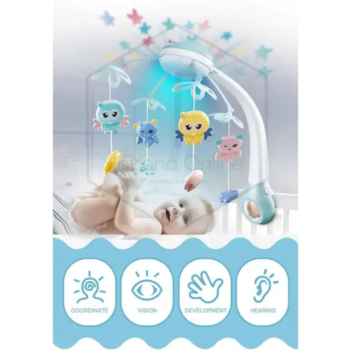 Projection Night Light Bed Bell Pink