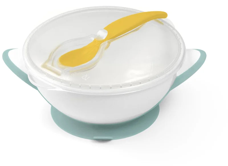 Suction Bowl poon Grey