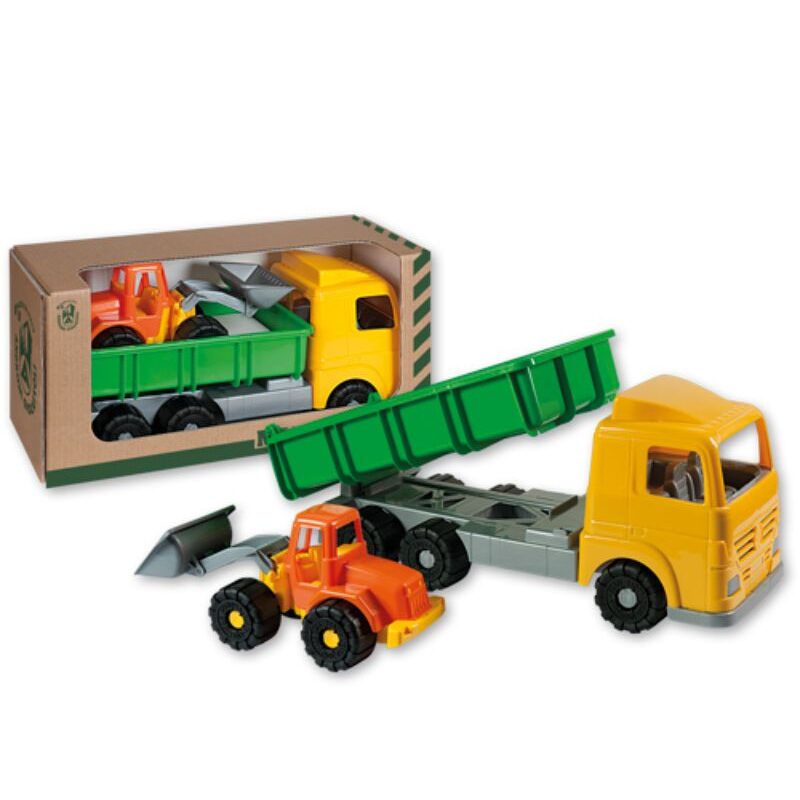 Androni Millennium truck with work vehicles