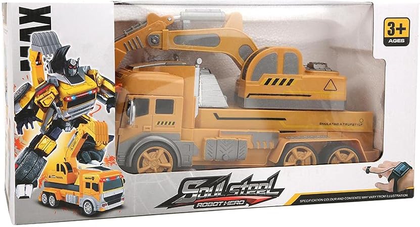 Soul Steel Robot Hero, Truck with Excavator