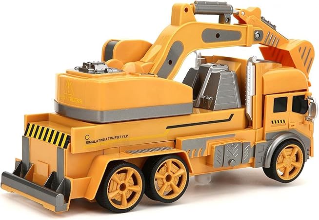 Soul Steel Robot Hero, Truck with Excavator