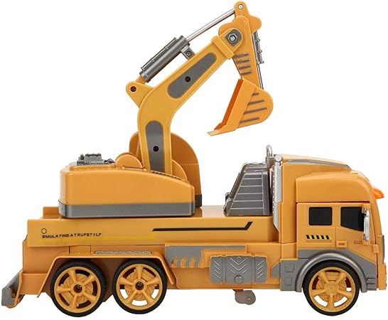 Soul Steel Robot Hero, Truck with Excavator
