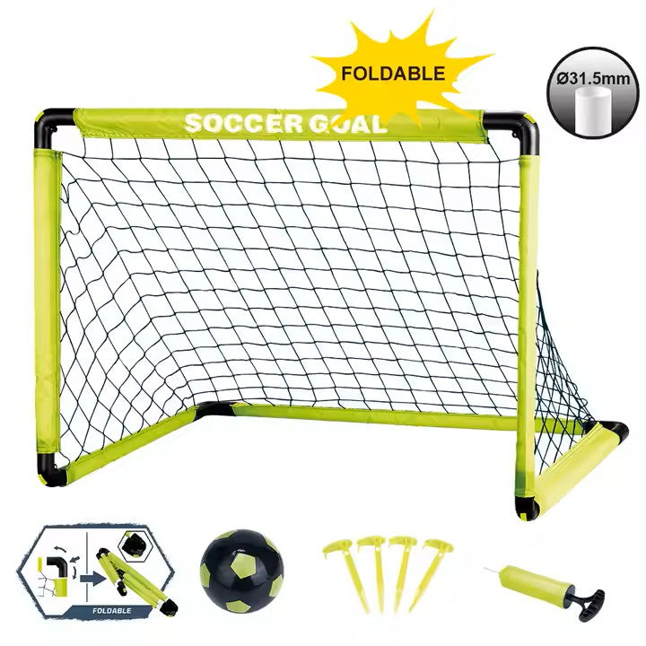 FOLDABLE SOCCER GOAL SET