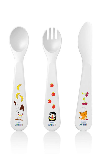 Philips avent knife fork &amp; spoon 18m+